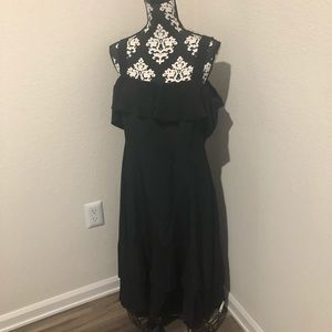 J. Crew Black label chiffon dress